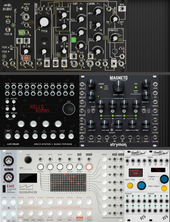 My costumed Eurorack
