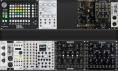 My unlit Eurorack