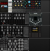 My steepled Eurorack