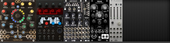 My coated Eurorack