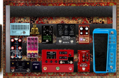 My blindfold Pedalboard