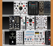 My piebald Eurorack