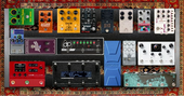 My fledgeling Pedalboard (copy) (copy)
