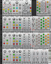 My ninefold Eurorack