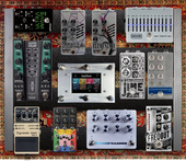My unscorched Pedalboard