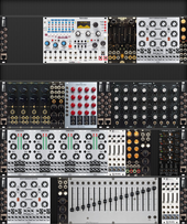 My unshoed Eurorack