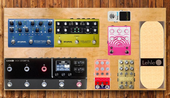 My scatheless Pedalboard
