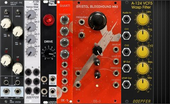 My gilded Eurorack