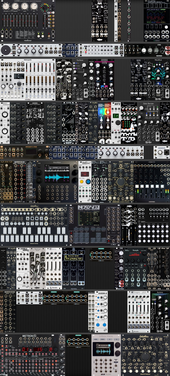 Intellijel Performance 104 x2 GC in rack