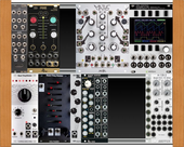 My MOOG Eurorack 2-Tier Rack