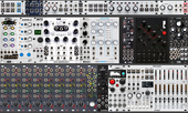7U x 104 HP (mixer / fx / mono synth) - CURRENT