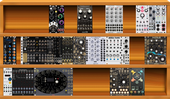 My bleached Eurorack (copy) (copy) (copy) (copy)