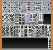 My crimson Eurorack