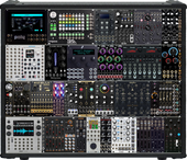 Part 2 (of 6) of Erica Synths Mega Rack (UPPER half of drum rack)