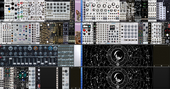 C. Setup Side by Side - Fall 2023 - Rackbrute MB and Mantis