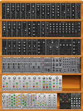 Behringer System 55, System 100, ARP 2500  - 126HP x 6
