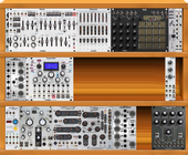 My sheltered Eurorack (copy)