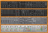 Behringer System 55, System 100, ARP 2500 - 168HPx4