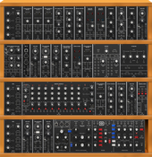 Behringer System 55 Modified 110 x 5 HP Case