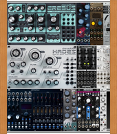 My mustached Eurorack (copy) (copy)