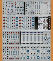 84 hp doepfer 4 row new Buchla with mixer