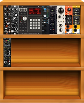 Home studio rack