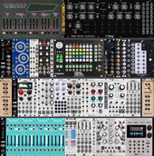 My rubied Eurorack