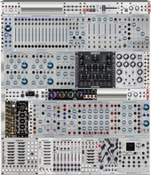 Tiptop buchla in Dual intellijel Performance  cases