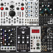 My shadowed Eurorack
