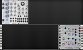 My sunbaked Eurorack