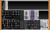 Eurorack 9U (3x3U) 126 HP