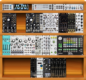 My intellijel Euro mega double rack