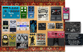 My sweaty Pedalboard