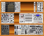 My sheltered Eurorack (copy)