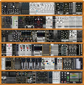Big wooden rack (4.0) (With Distings spaced out enough for midi)