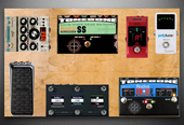 Guitar pedalboard