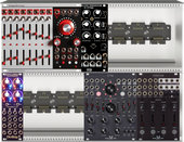 My labelled Eurorack