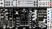 My tiny Techno Eurorack 4U / 62  4 times DEF