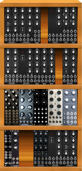 MOTM mono synth leftovers - 10U rows -