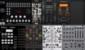 My 19" Behringer Eurorack Rack  1