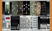 My begrimed Eurorack