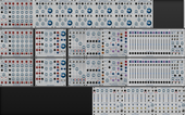My tryptic Eurorack