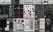 My unschooled Eurorack (no DFAM)