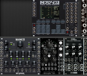 My undyed Eurorack