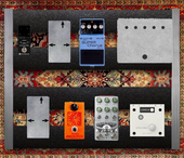 My laurelled Pedalboard