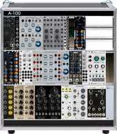 Blue Marvin supporting Eurorack 9U (planning)