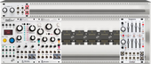 My outlined Eurorack