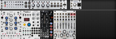 My ungowned Eurorack 104 1u