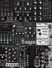 My sweated Eurorack