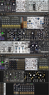 Make noise mega system vertical